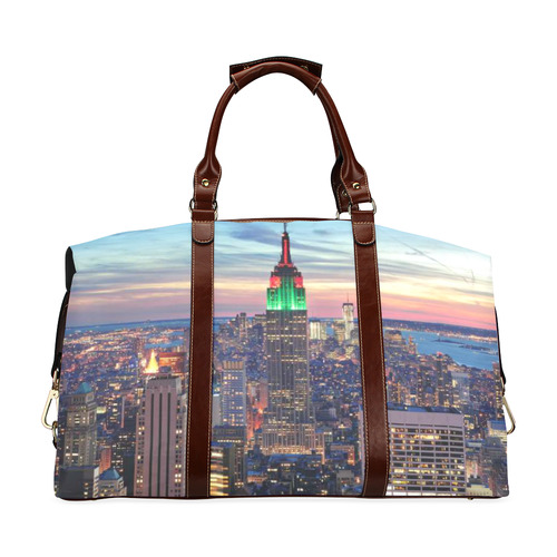 Manhattan New York City, the Empire State Building Classic Travel Bag (Model 1643) Remake