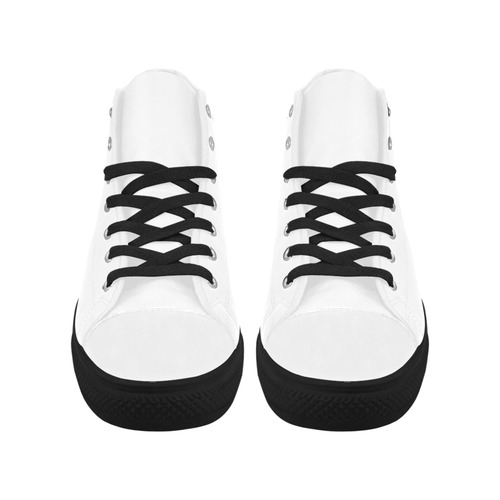 Letter A - Jera Nour Aquila High Top Microfiber Leather Men's Shoes (Model 032)