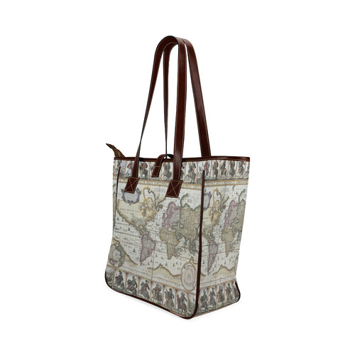 World old map Classic Tote Bag (Model 1644)