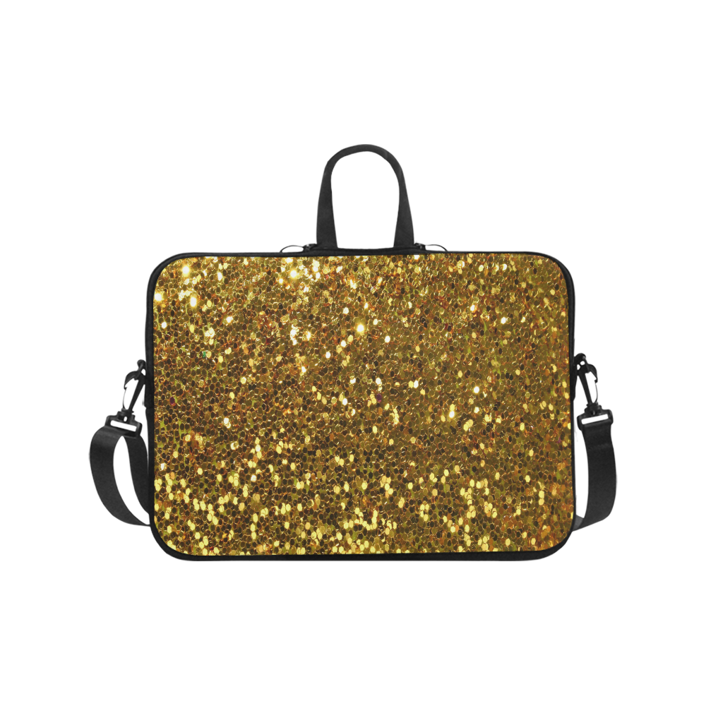 Gold_Sequins Laptop Handbags 17" ID D1059128
