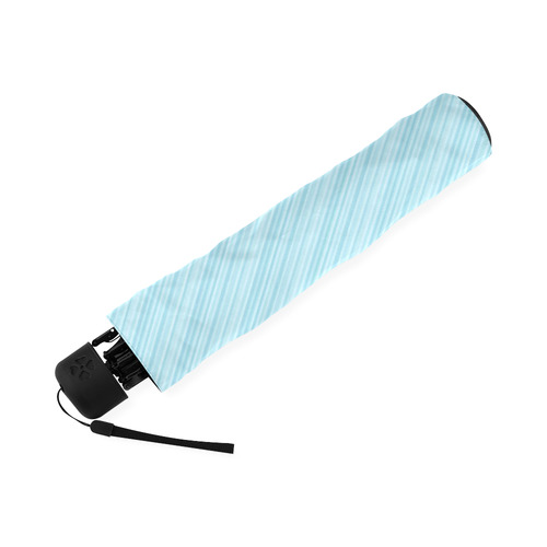 Letter A Blue - Jera Nour Foldable Umbrella (Model U01)