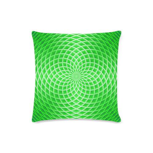 Swirl20160906 Custom Zippered Pillow Case 16"x16"(Twin Sides)