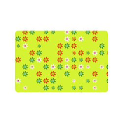 Floral Fabric 2C Doormat 24" x 16"