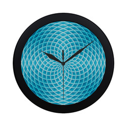 Swirl20160904 Circular Plastic Wall clock