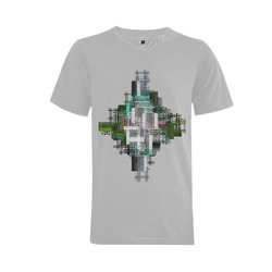 T-Technical - Jera Nour Men's V-Neck T-shirt (USA Size) (Model T10)