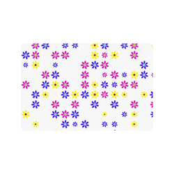 Floral Fabric 2A Doormat 24" x 16"