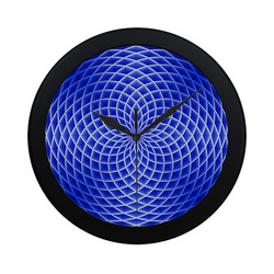 Swirl20160902 Circular Plastic Wall clock