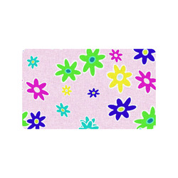 Floral Fabric 1C Doormat 30"x18"