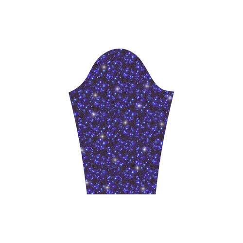 Galaxy Heaven Stars - Black Blue Round Collar Dress (D22)