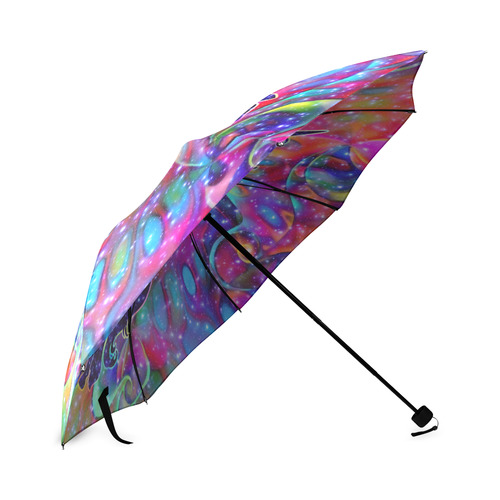UNICORN OF THE UNIVERSE multicolored Foldable Umbrella (Model U01)