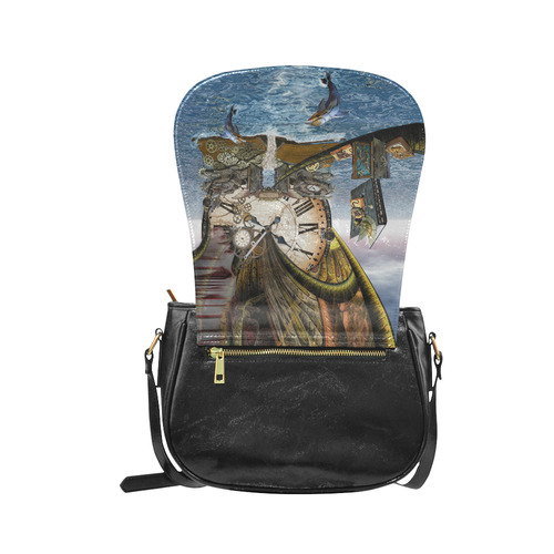 Steampunk Art Classic Saddle Bag/Large (Model 1648)