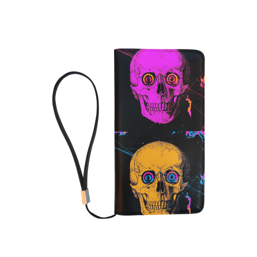 Skull 20161122 Men's Clutch Purse （Model 1638）