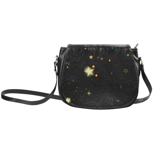 Beautiful Starry Night Star Sky Classic Saddle Bag/Small (Model 1648)