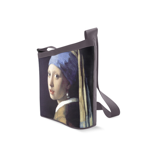Vermeer Girl with a Pearl Earring Crossbody Bags (Model 1613)