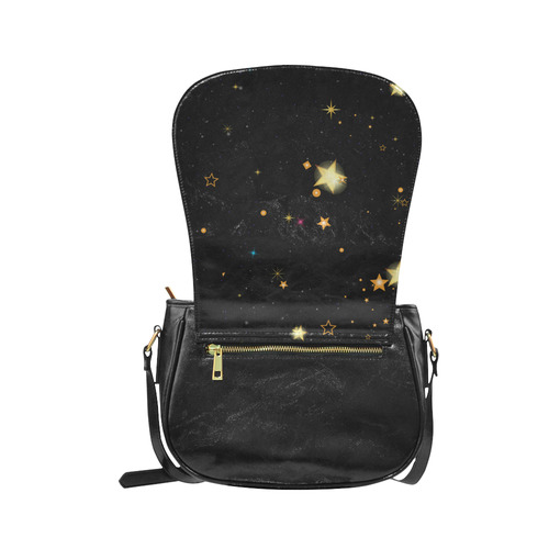 Beautiful Starry Night Star Sky Classic Saddle Bag/Small (Model 1648)