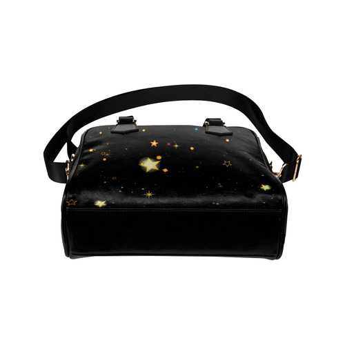 Beautiful Starry Night Star Sky Shoulder Handbag (Model 1634)