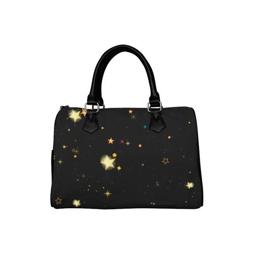 Beautiful Starry Night Star Sky Boston Handbag (Model 1621)