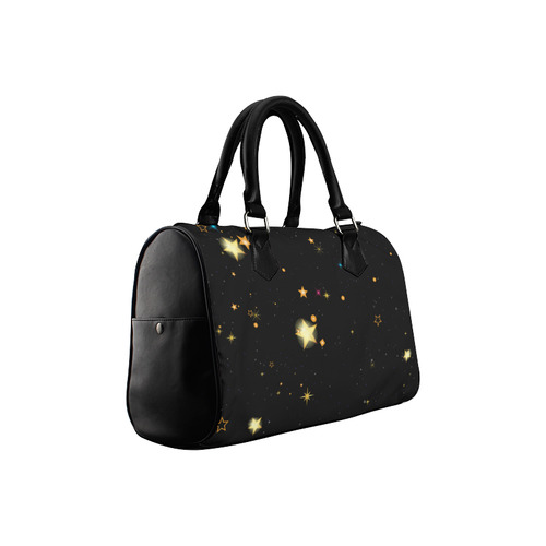 Beautiful Starry Night Star Sky Boston Handbag (Model 1621)