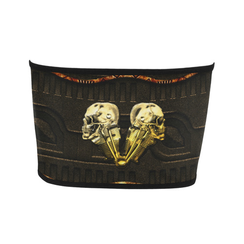 Awesome mechanical skull Bandeau Top