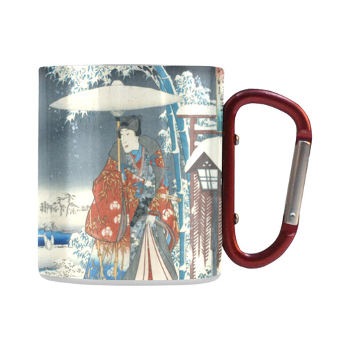 Tale of Genji Toyokuni Hiroshige Japanese Nature Classic Insulated Mug(10.3OZ)