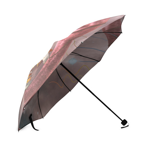 moon dance ,cute fairy Foldable Umbrella (Model U01)