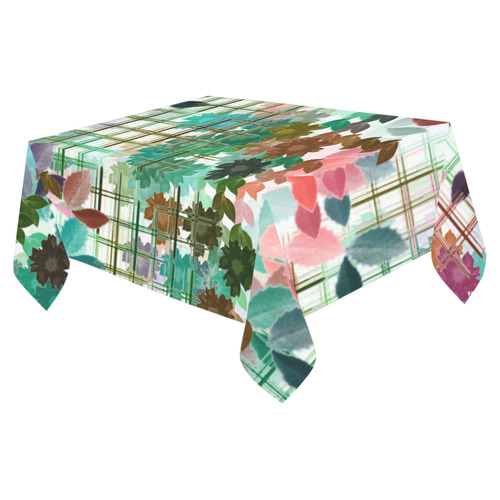 My Secret Garden #1 Day - Jera Nour Cotton Linen Tablecloth 52"x 70"