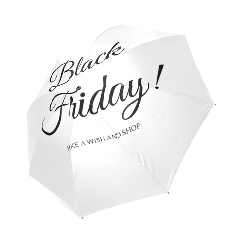 Black Friday umbrella. Enjoy creative Umbrella Foldable Umbrella (Model U01)