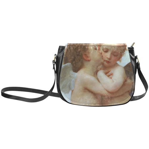 Bouguereau First Kiss Angels Classic Saddle Bag/Small (Model 1648)