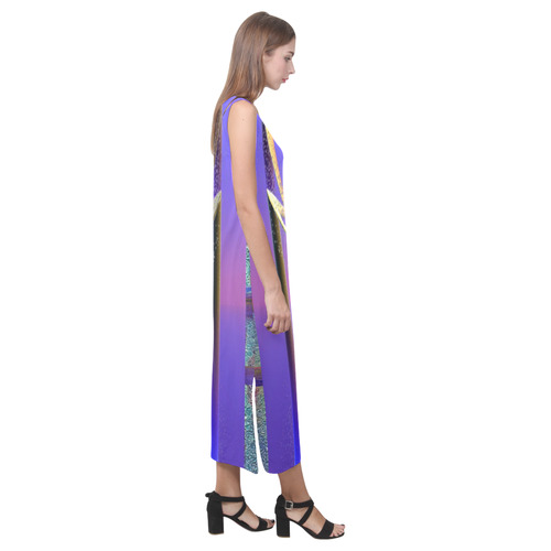 maxi dress by Annabellerockz-Arp721 Phaedra Sleeveless Open Fork Long Dress (Model D08)