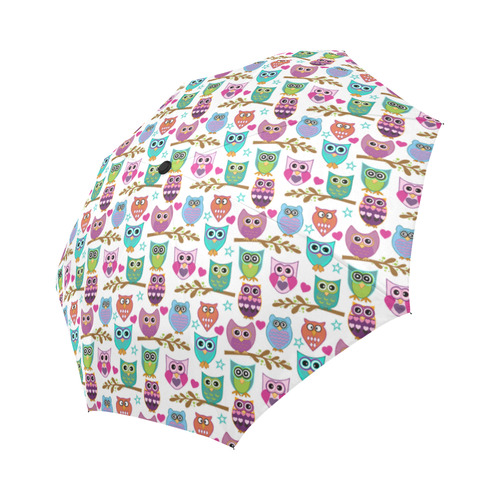 happy owls Auto-Foldable Umbrella (Model U04)