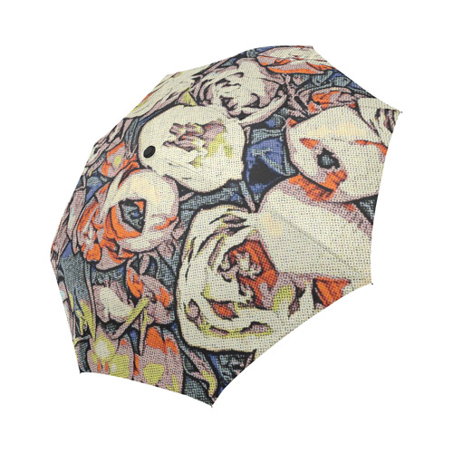 Floral Art Studio 28216B Auto-Foldable Umbrella (Model U04)