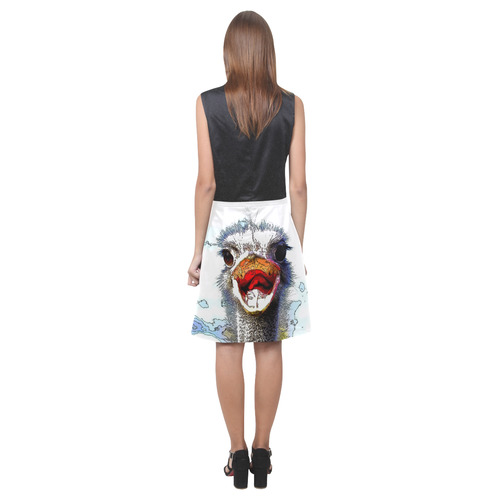 Ostrich_2015_0701a Eos Women's Sleeveless Dress (Model D01)