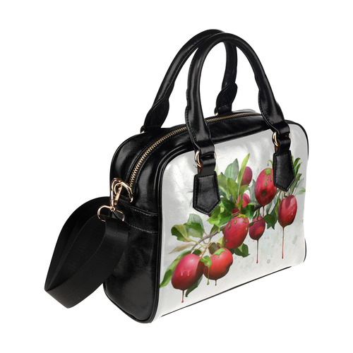 Melting Apples, watercolors Shoulder Handbag (Model 1634)