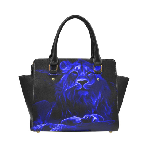 Animal ArtStudio- fiery lion C Classic Shoulder Handbag (Model 1653)