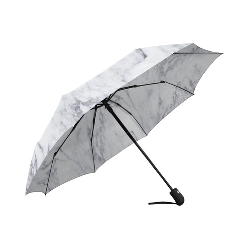 italian Marble,white,Trieste Auto-Foldable Umbrella (Model U04)