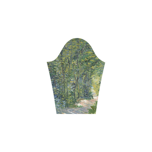 Vincent van Gogh Path in Woods 3/4 Sleeve Sundress (D23)