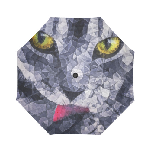cat tongue Auto-Foldable Umbrella (Model U04)