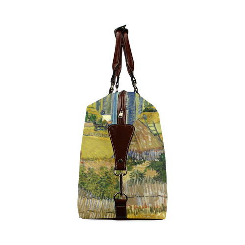 Van Gogh Harvest at La Crau Classic Travel Bag (Model 1643) Remake