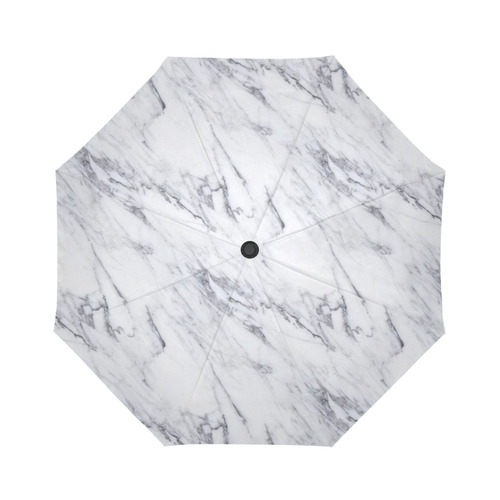 italian Marble,white,Trieste Auto-Foldable Umbrella (Model U04)