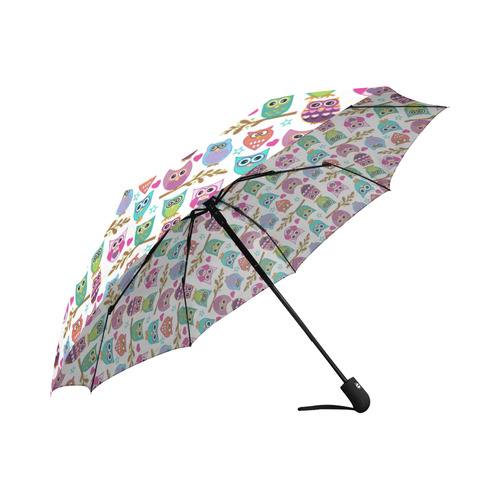 happy owls Auto-Foldable Umbrella (Model U04)