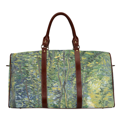 Vincent van Gogh Path in Woods Waterproof Travel Bag/Small (Model 1639)