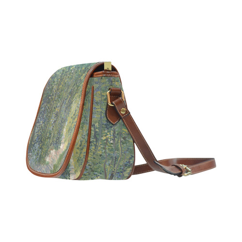 Vincent van Gogh Path in the Woods Saddle Bag/Large (Model 1649)