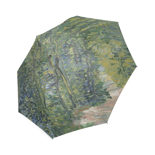 Vincent van Gogh Path in the Woods Foldable Umbrella (Model U01)