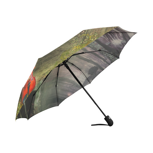 last song (halloween) Auto-Foldable Umbrella (Model U04)