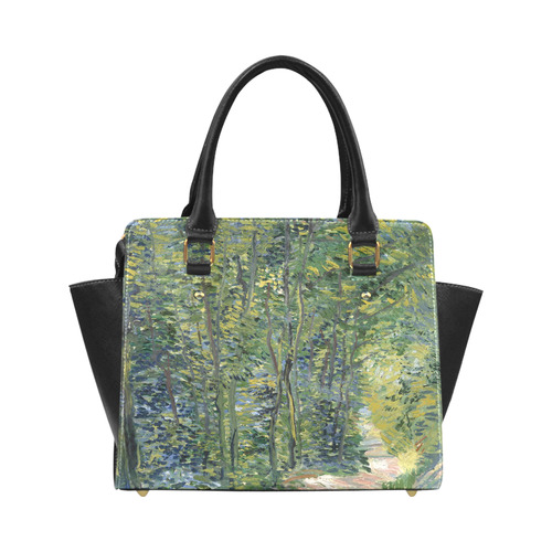 Vincent van Gogh Path in Woods Classic Shoulder Handbag (Model 1653)