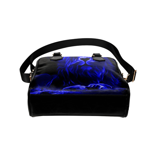 Animal ArtStudio- fiery lion C Shoulder Handbag (Model 1634)