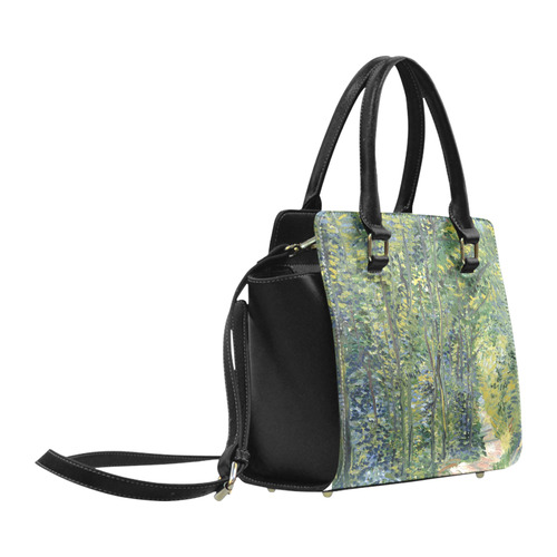 Vincent van Gogh Path in Woods Classic Shoulder Handbag (Model 1653)