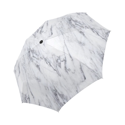 italian Marble,white,Trieste Auto-Foldable Umbrella (Model U04)