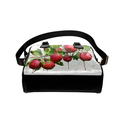 Melting Apples, watercolors Shoulder Handbag (Model 1634)