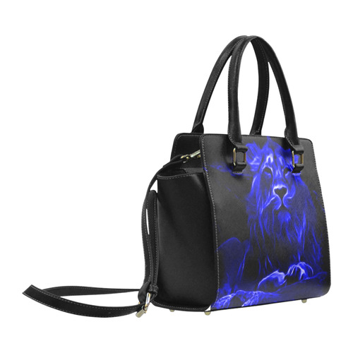 Animal ArtStudio- fiery lion C Classic Shoulder Handbag (Model 1653)